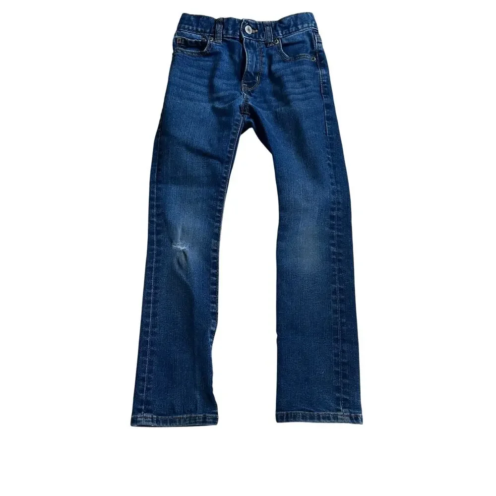 Old Navy Straight Detroit Jeans - Size 7 Slim - Worn